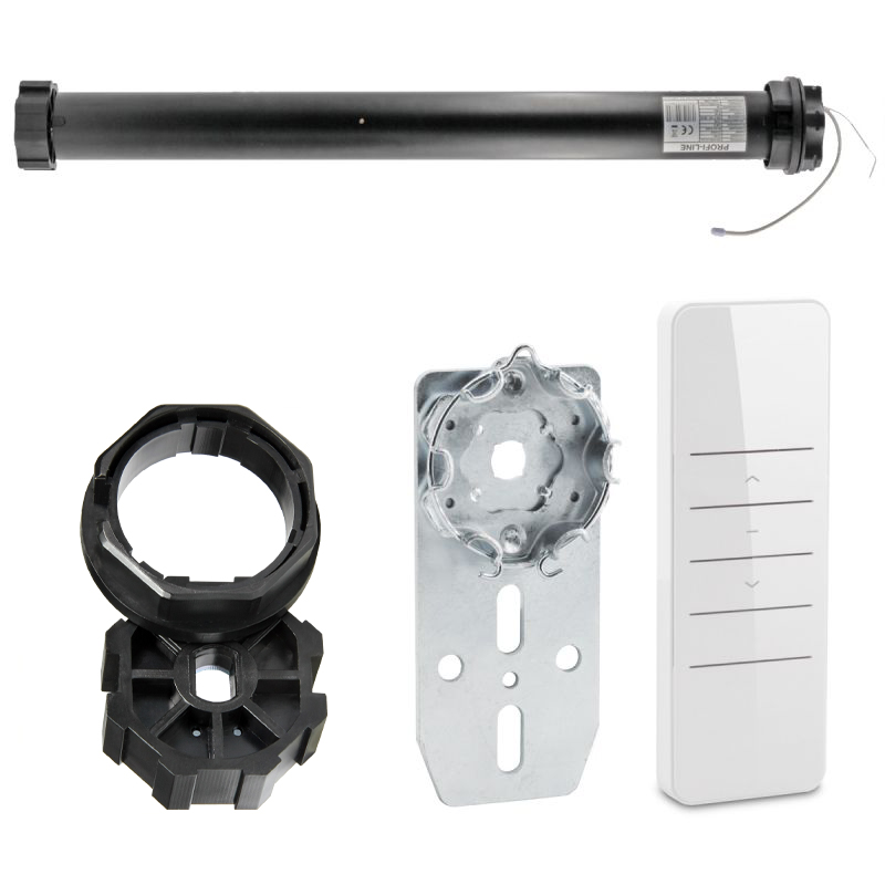 Profi-Line WLAN Rollladenmotor PRO-WFB5 Zugkraft 10-30Nm / 25-75kg SW60 inkl. int. Funkempfänger