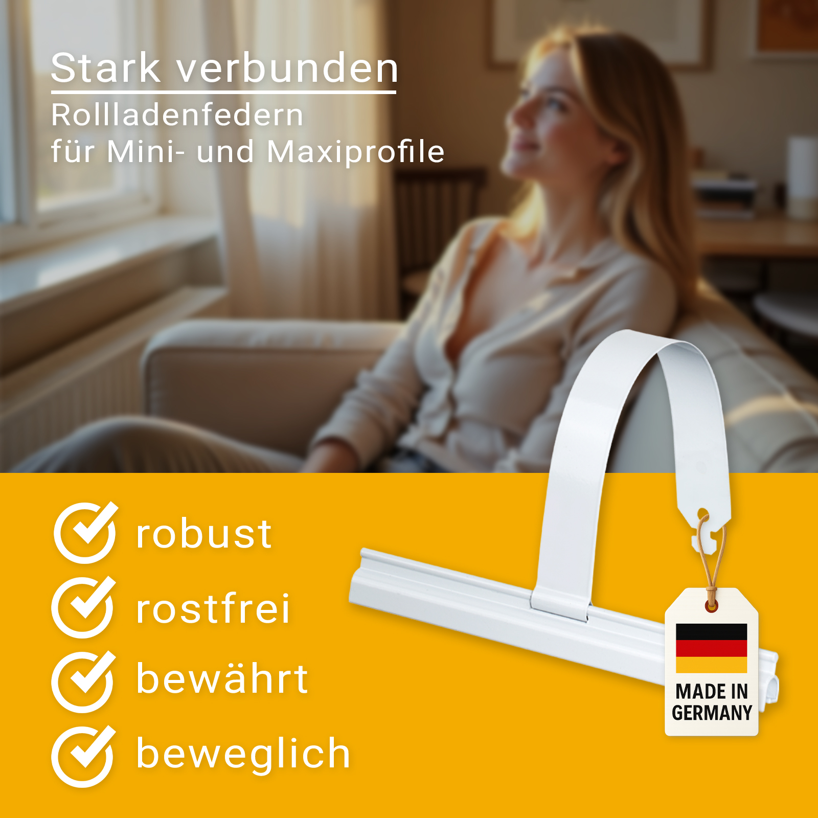Mini Aufhängefeder Kunststoffbeschichtet